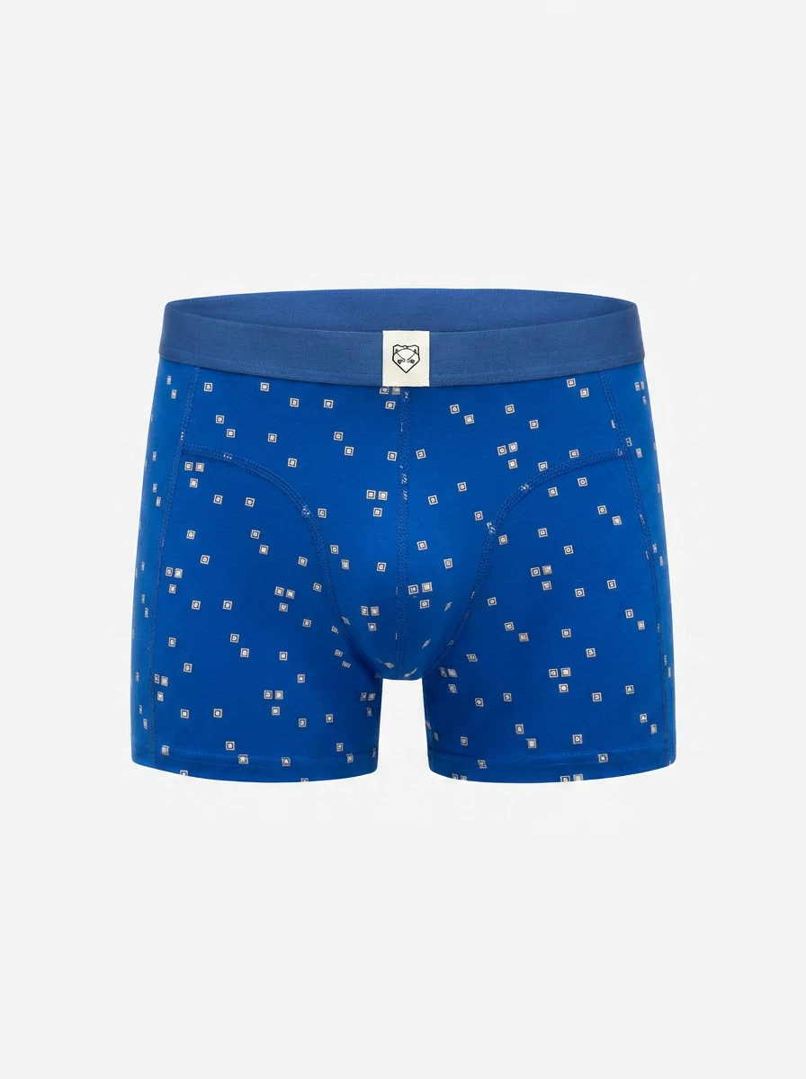 A-dam Boxershort Blue Keyboard Blauw 1