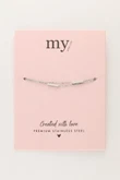 My Jewellery My Jewellery Armband MJ11101 Zilver 2