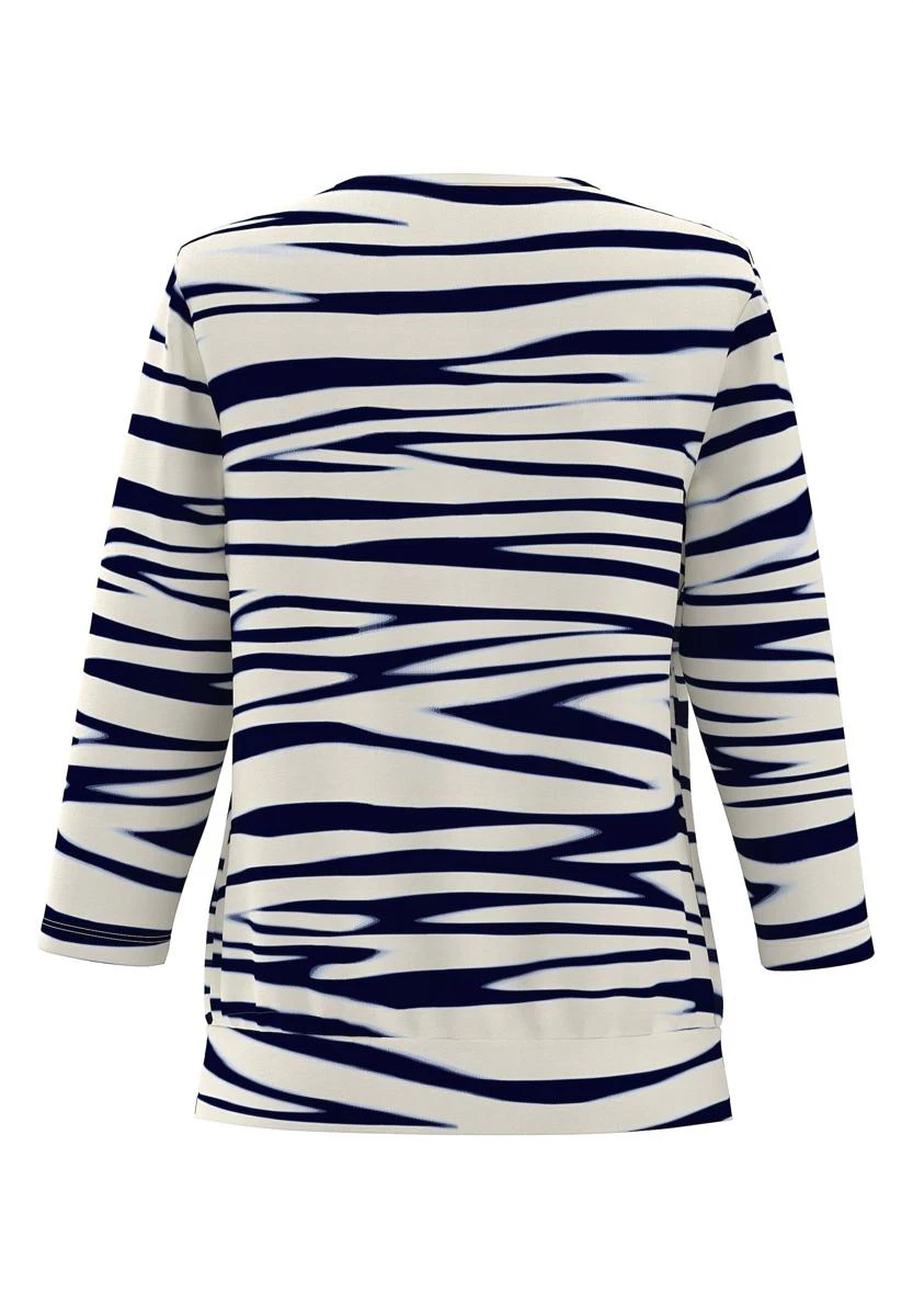 Frank Walder Blouse NOS726423 Blauw 2