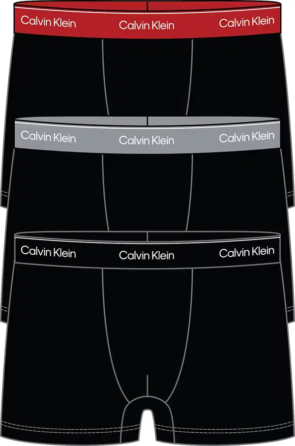 Calvin Klein Boxershort Relaxed Fit Trunk Rood 1