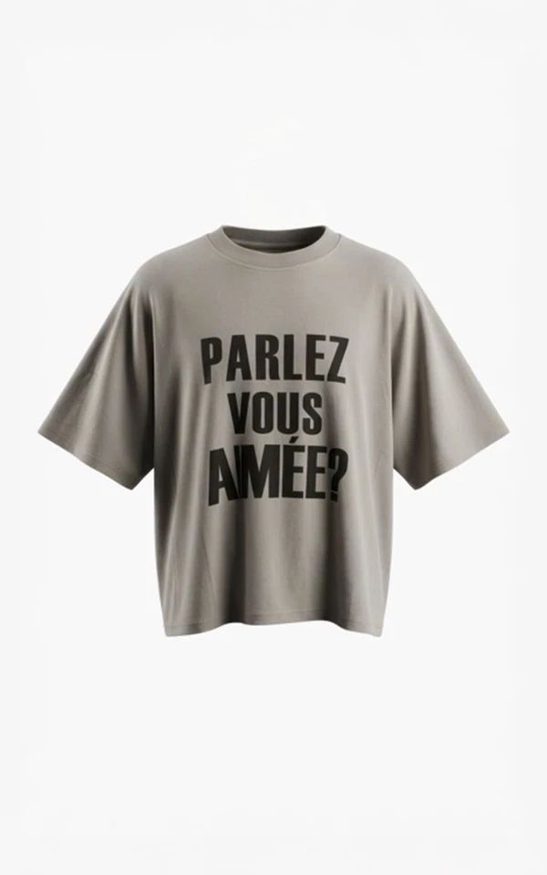 Aimée the Label T-Shirt Elara Taupe 1