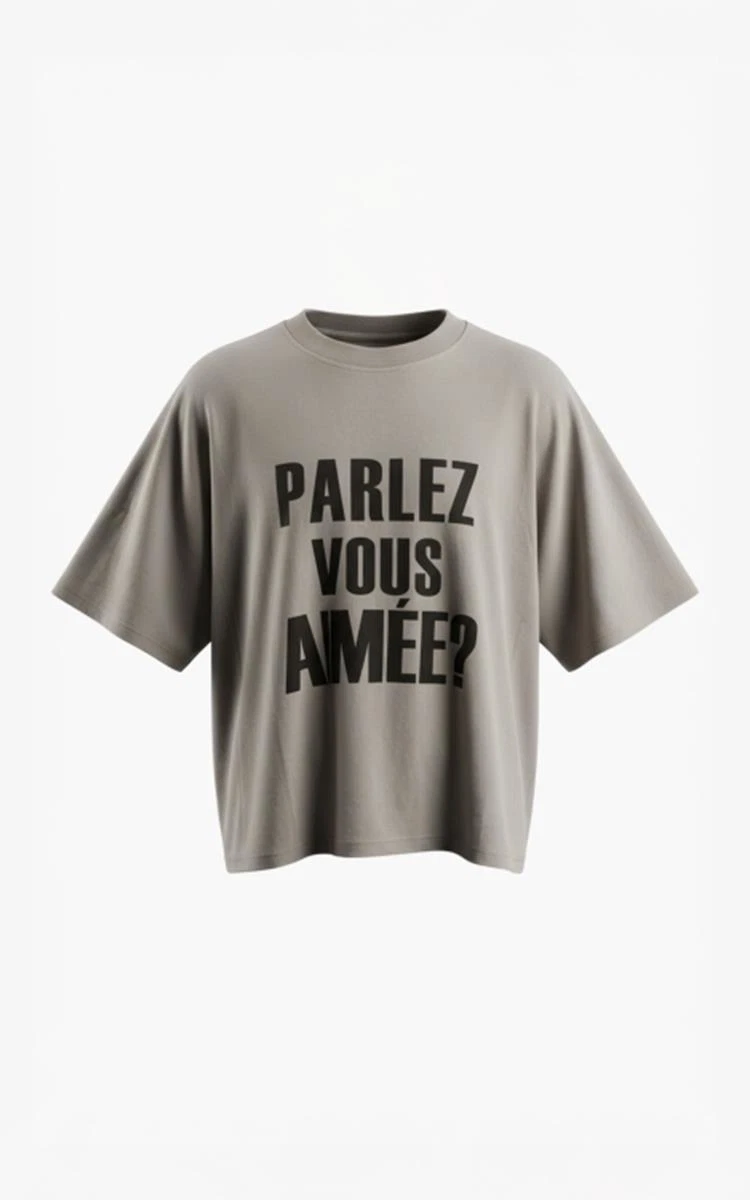 Aimée the Label T-Shirt Elara Taupe 1