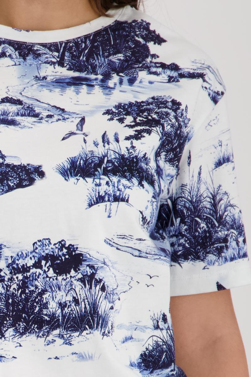 Monari T-Shirt 410636 Blauw 4