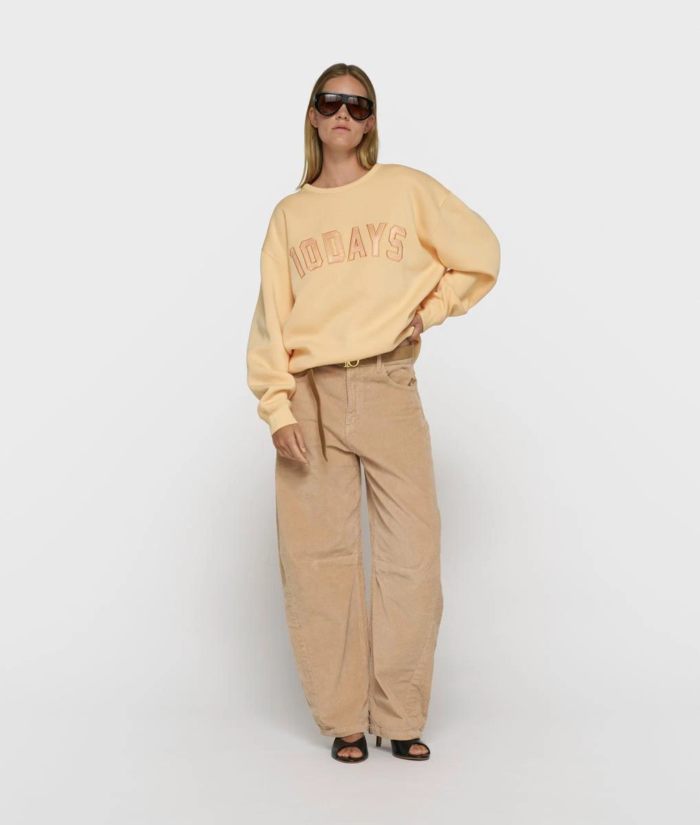 10DAYS Pantalon 20-054-6204 Oranje 1