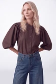 Florèz Blouse Bibi Bruin 1