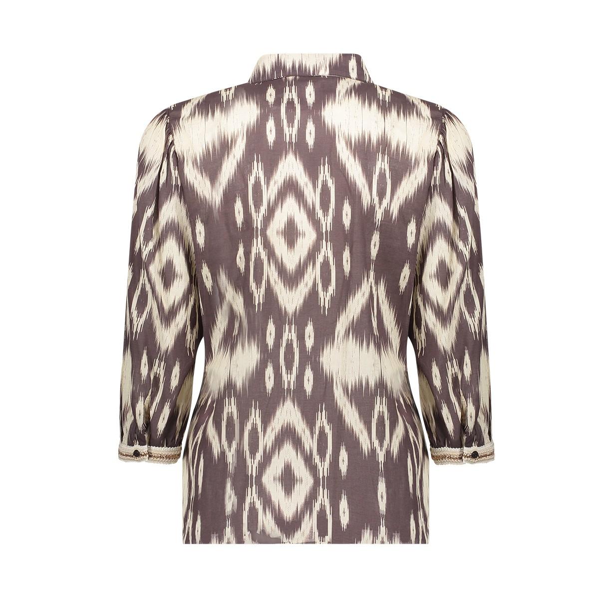Geisha Blouse 63465-20 Bruin 4