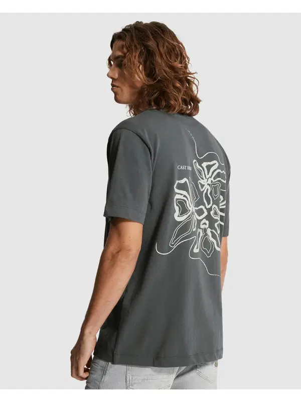 Cast Iron T-Shirt CTSS2605587 Grijs 1