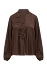 Label DOT Blouse 2621042 Bruin 3
