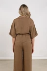 NUKUS Blouse Elma Taupe 3