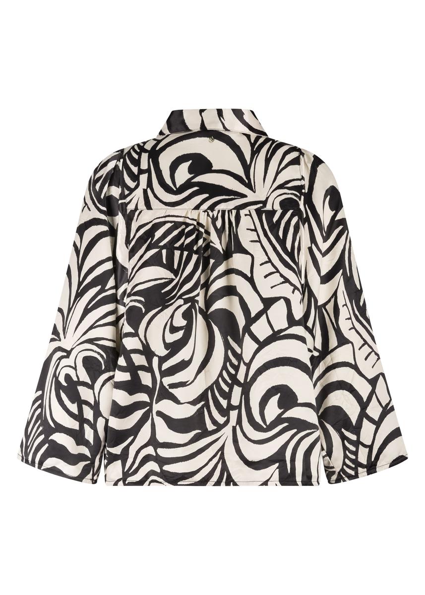 Tramontana Blouse C19-19-301 Zwart 3
