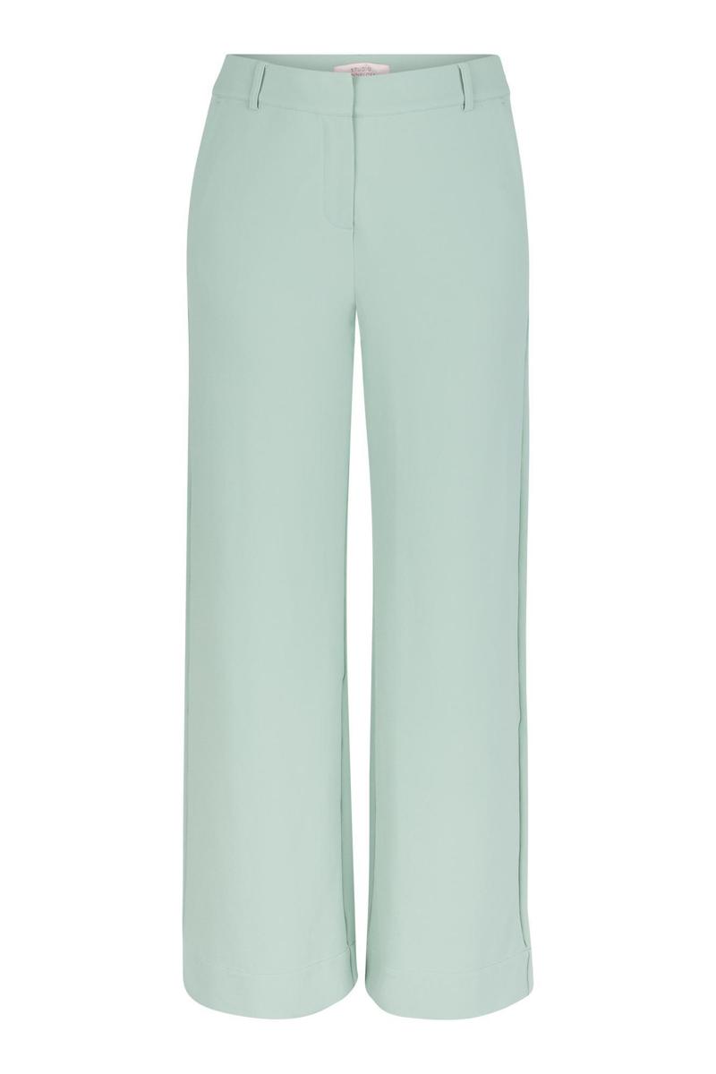 Studio Anneloes Pantalon Luz twill trouser Groen 2
