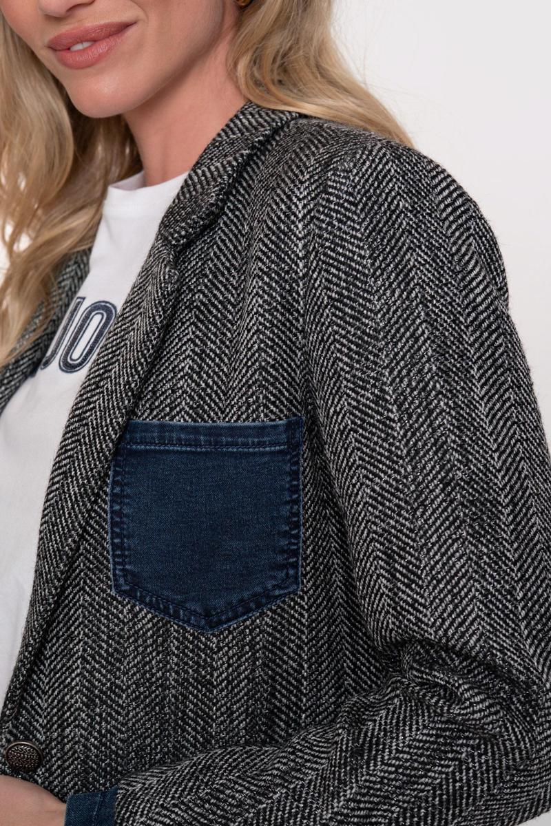 Geisha Blazer 55520-10 Grijs 3