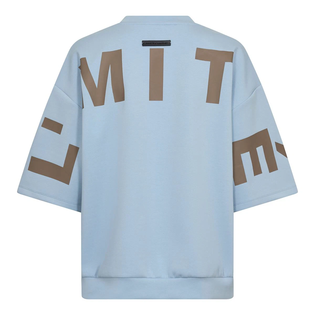 Haute L'Amitié Sweater Logo Blauw 2