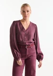 Jansen Amsterdam Blouse ILONA W26 Rood 3