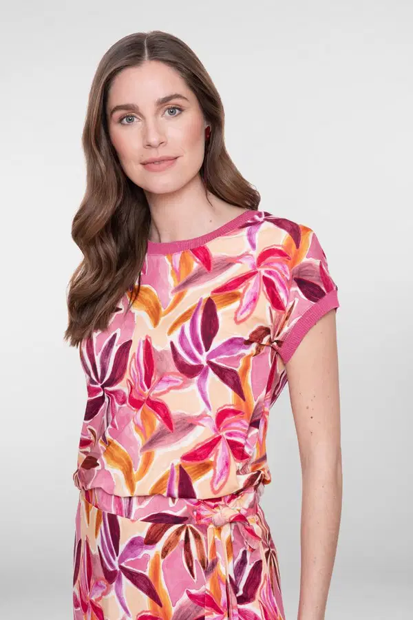 Geisha T-Shirt 62036-60 SARAH Roze 1