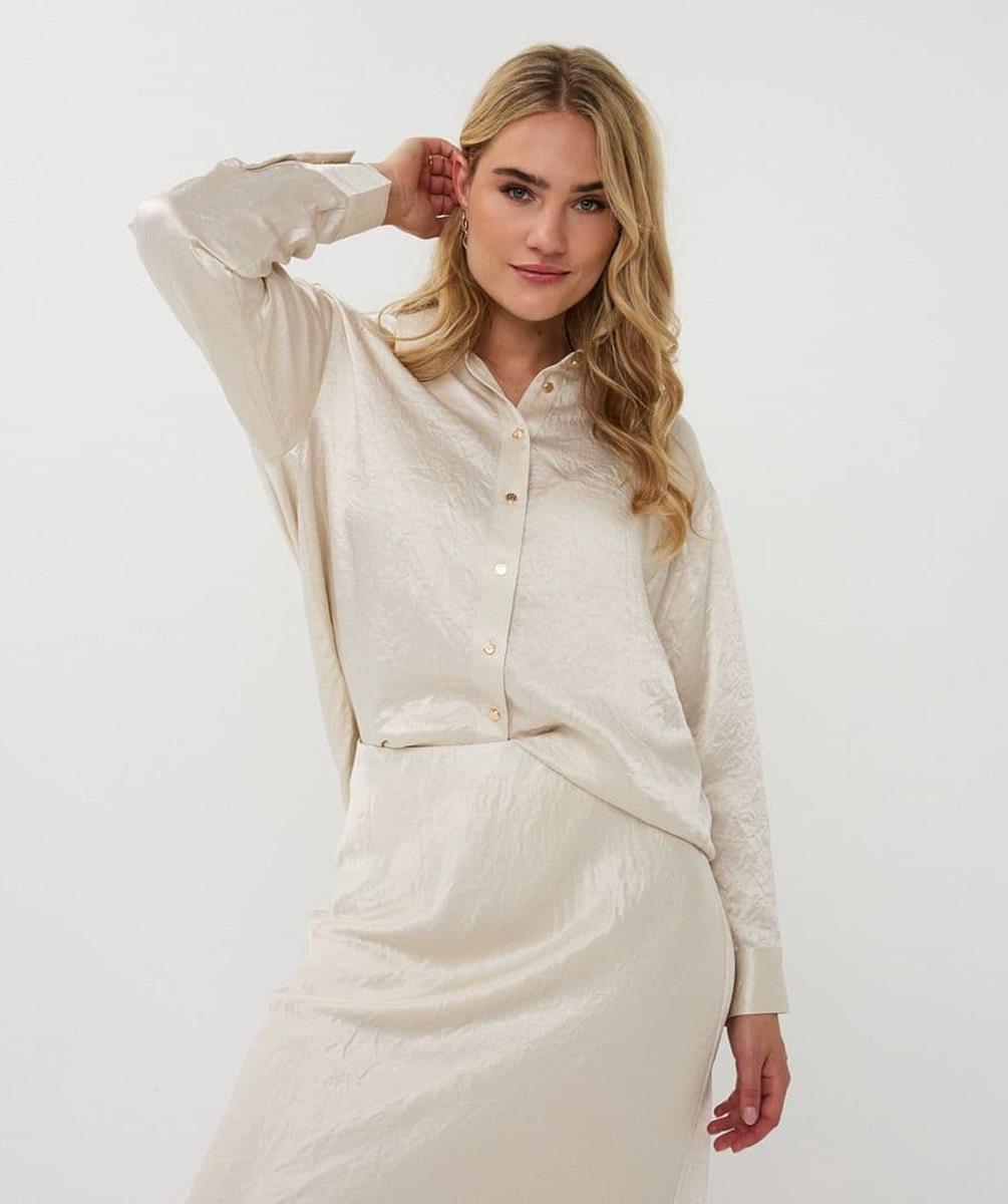 EsQualo Blouse F25.15512 Off-White 1