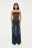 NEUW Denim Jeans Eva Wide Vindication Blauw 1