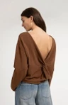 YAYA Sweater 01-109123-607 Bruin 1