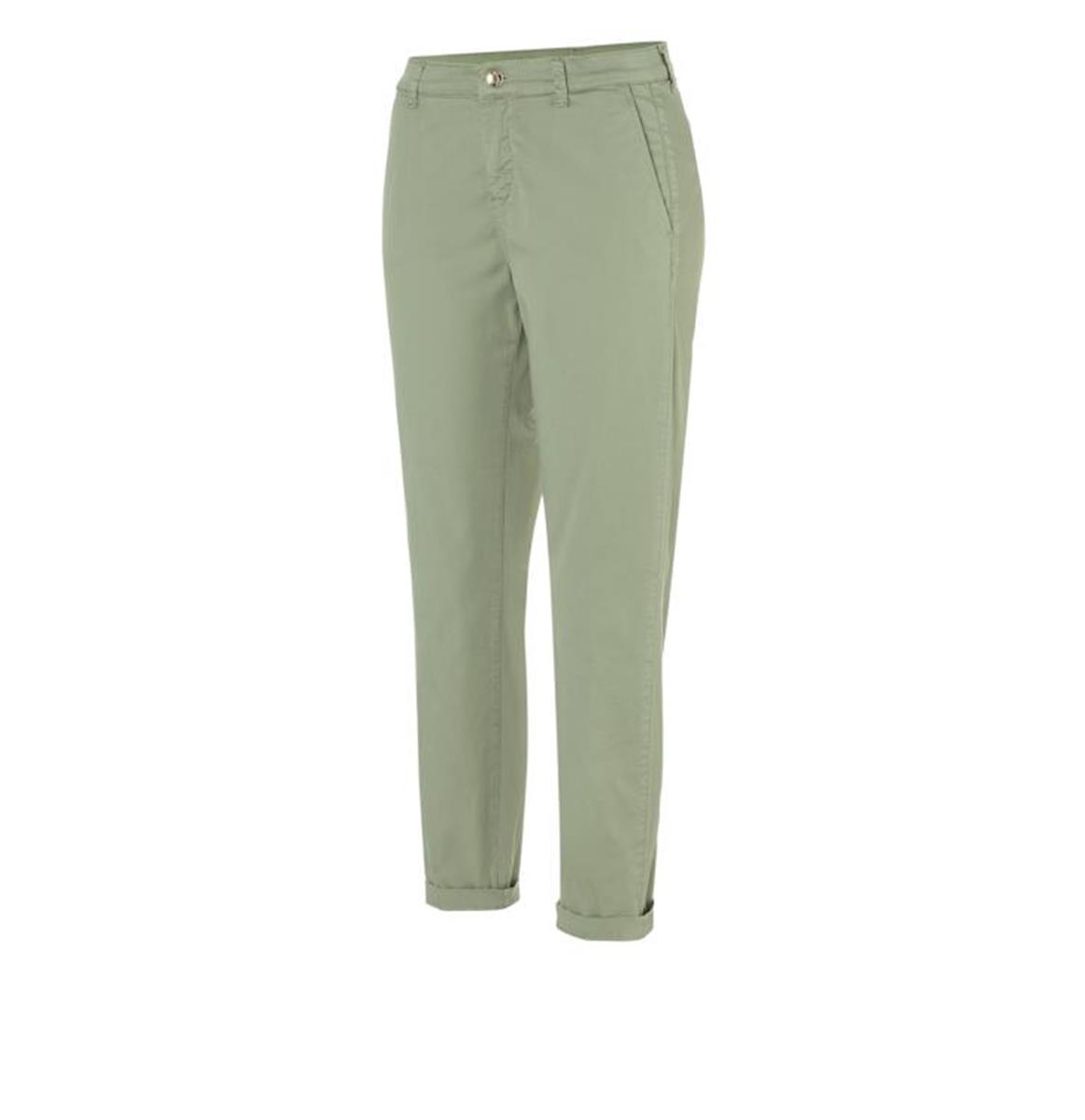 MAC MAC Pantalon Chino Turn Up Groen 3