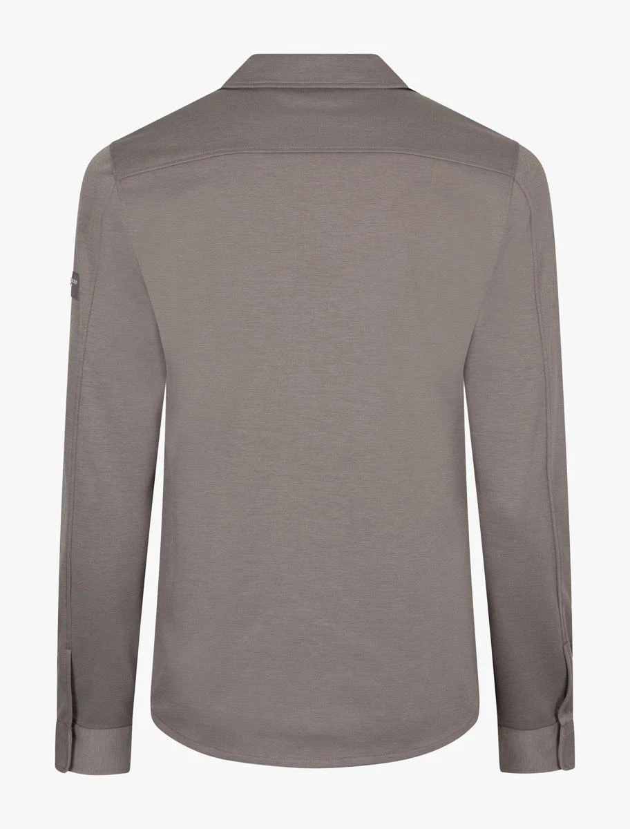 Cavallaro Overshirt Zaverio Taupe 2