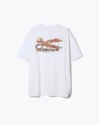 Denham T-Shirt Flowy Wit 4