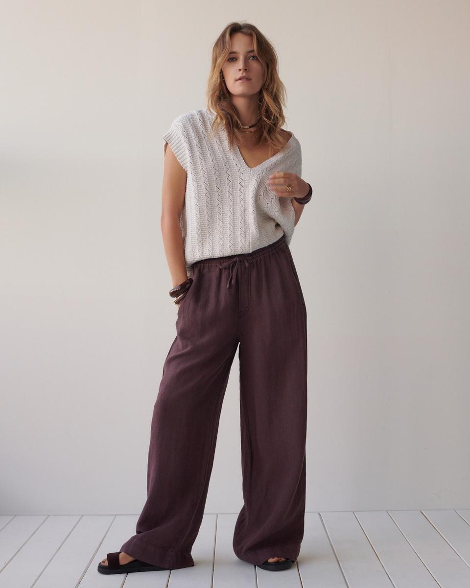 Summum Pantalon 4s2984-12477 Paars 4