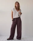 Summum Pantalon 4s2984-12477 Paars 4