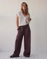 Summum Pantalon 4s2984-12477 Paars 4