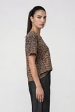 Monari T-Shirt 809838 Bruin 4
