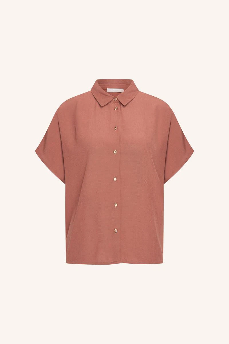 By-Bar Blouse Barley Rood 2