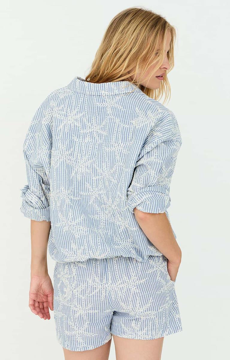 Moscow Blouse Femila Blauw 3