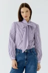 Oui Blouse 0100415 Paars 1