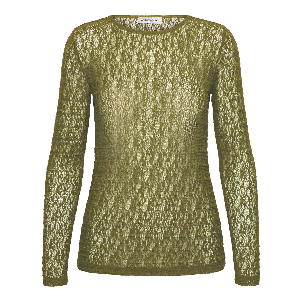 &Co Woman Longsleeve TO390 Groen 1