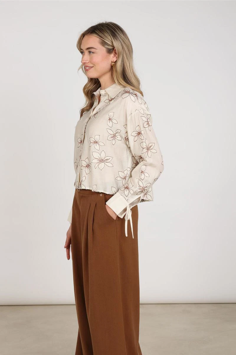NUKUS Blouse NKF02118 Beige 6