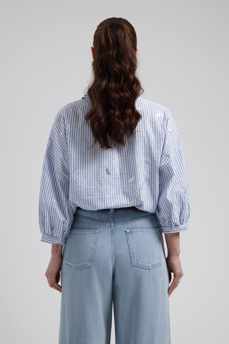 Florèz Blouse Cath Blauw 2