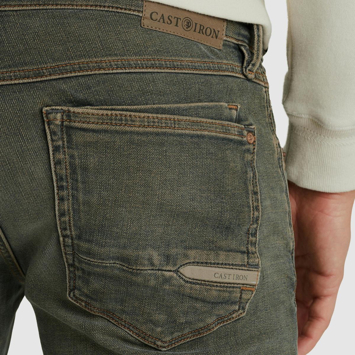 Cast Iron Pantalon CTR240 Groen 3