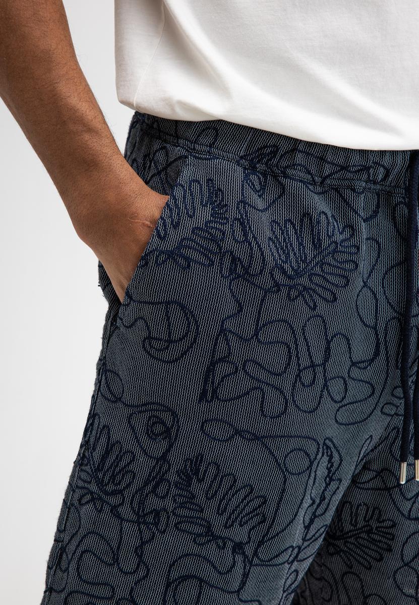 Butcher of Blue Korte Broek Alex Embro Blauw 6