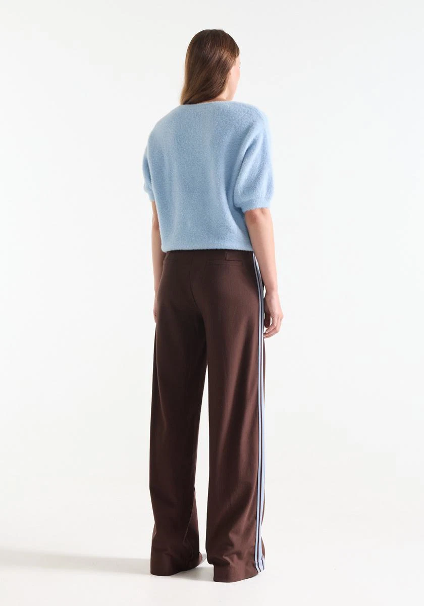 Jansen Amsterdam Pantalon ALEIDAS W26 Bruin 5