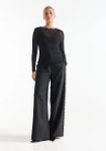 Jansen Amsterdam Vest KITTY W26.4 Zwart 6