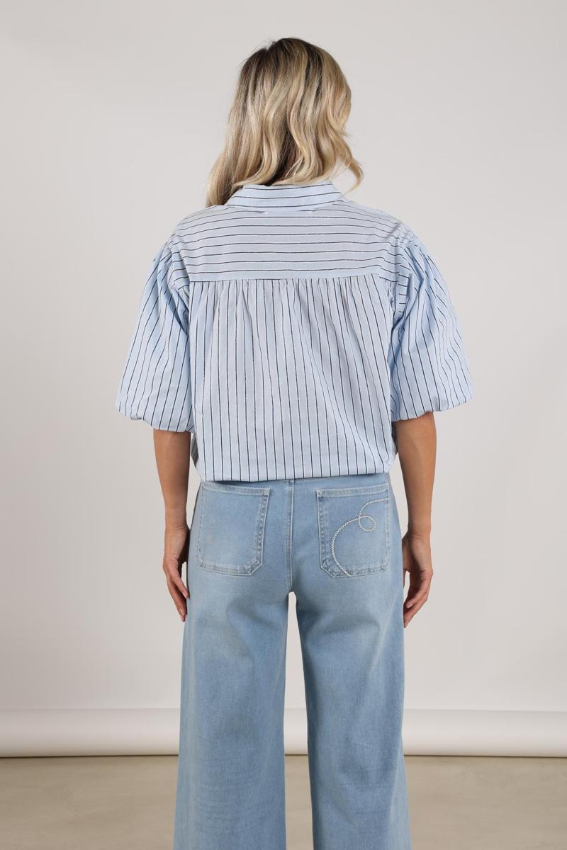 NUKUS Blouse NKS02164 Blauw 6