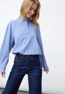 Sisters Point Blouse Edwin-sh Blauw 1