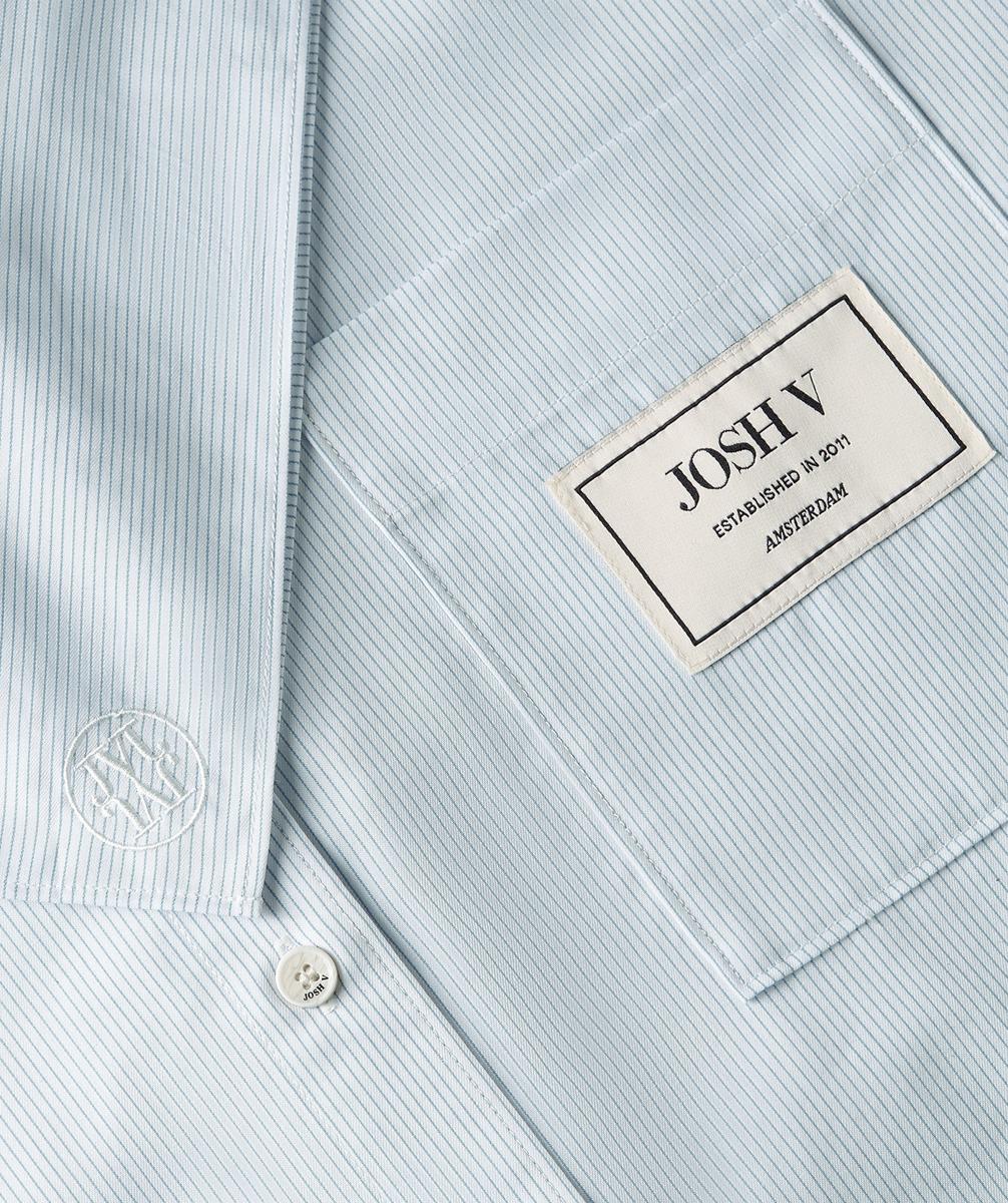 Josh V Blouse Neveah Blauw 2