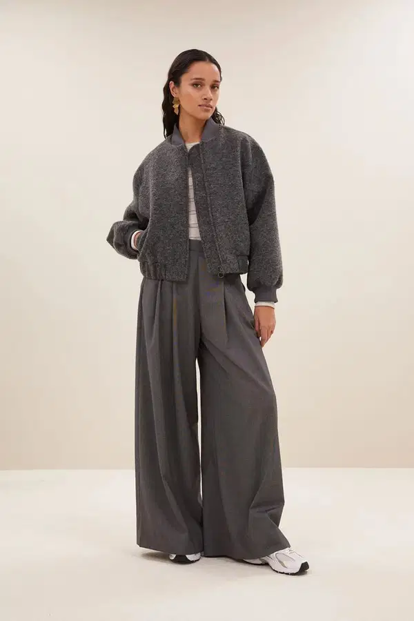 By-Bar Blazer Aleksi Grijs 1