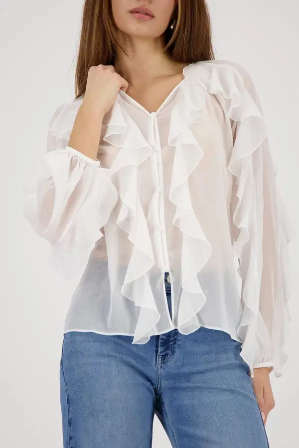 Monari Blouse 410315 Off-White 1