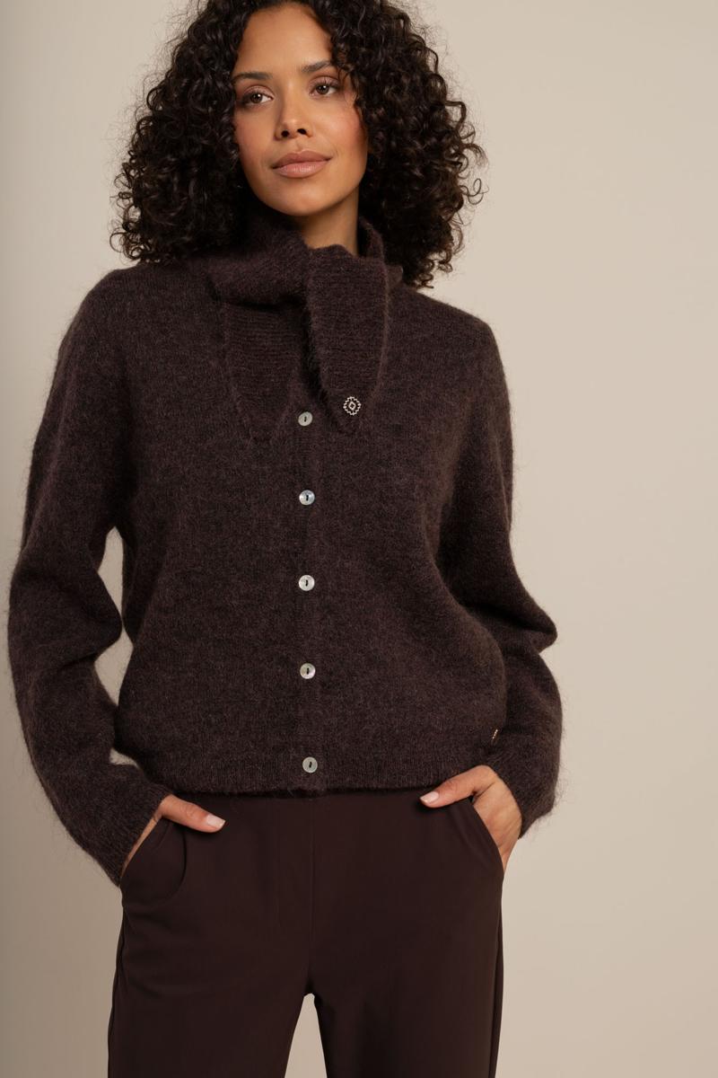 Studio Anneloes Vest Bibi Bruin 1