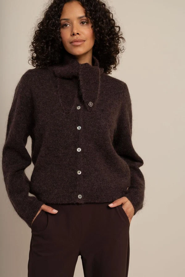 Studio Anneloes Vest Bibi Bruin 1