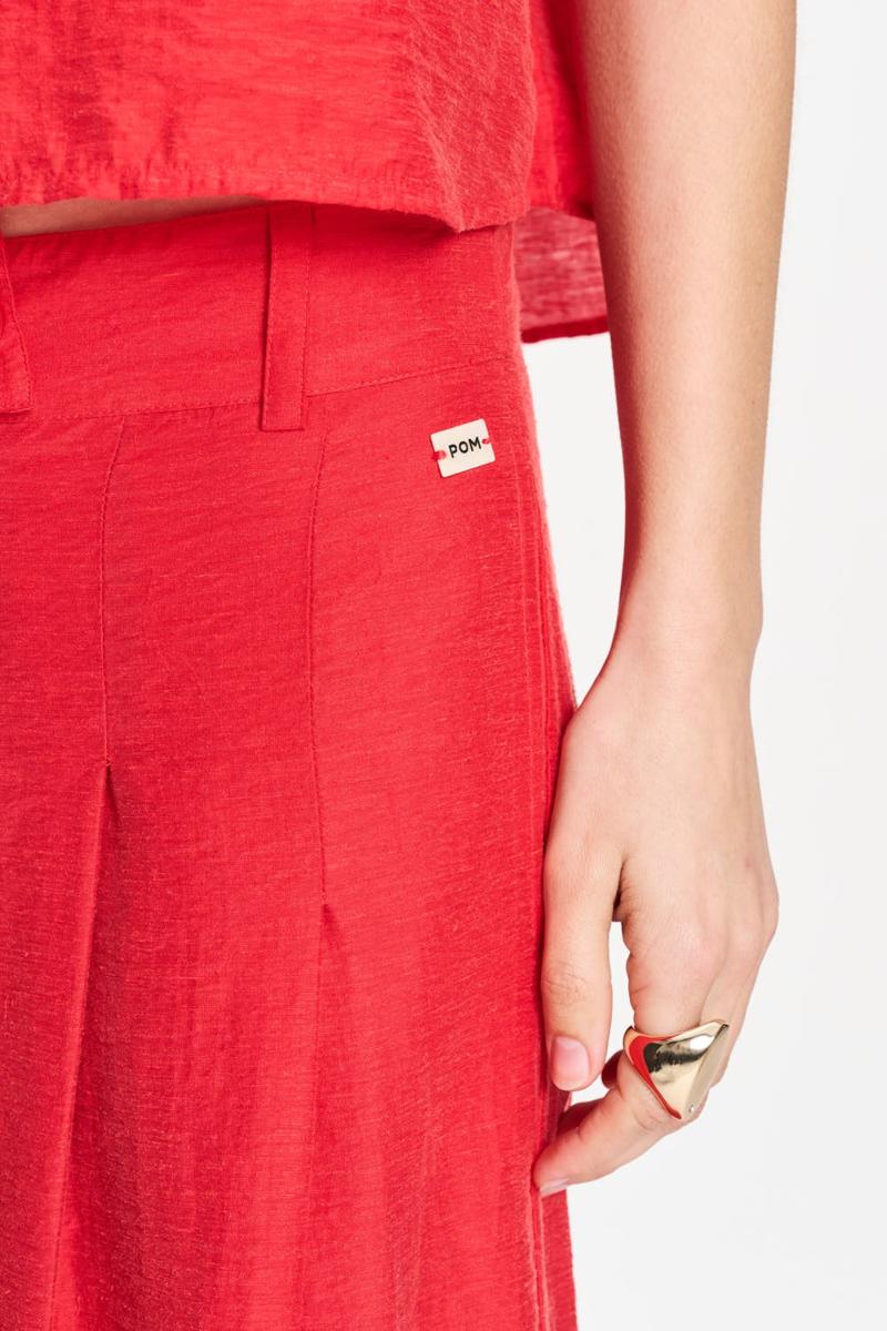 POM Amsterdam Pantalon SP9592 Rood 3