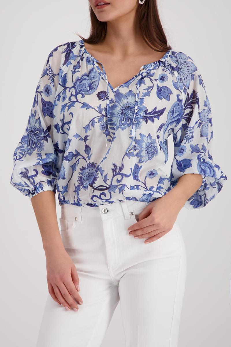 Monari Blouse 410524 Blauw 1