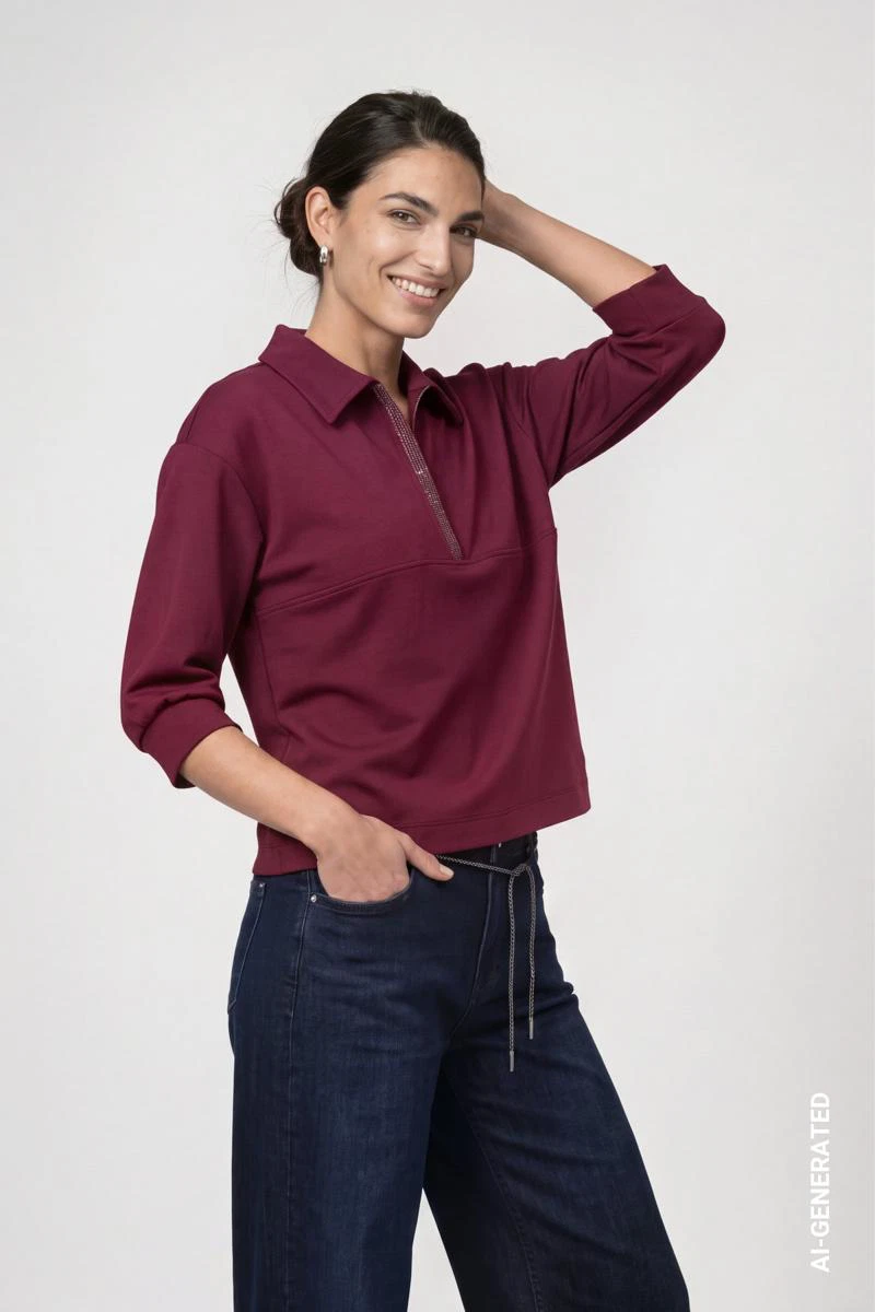 Monari Longsleeve 809854 Rood 4