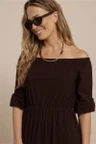 Studio Anneloes Jurk Saturday Bruin 4